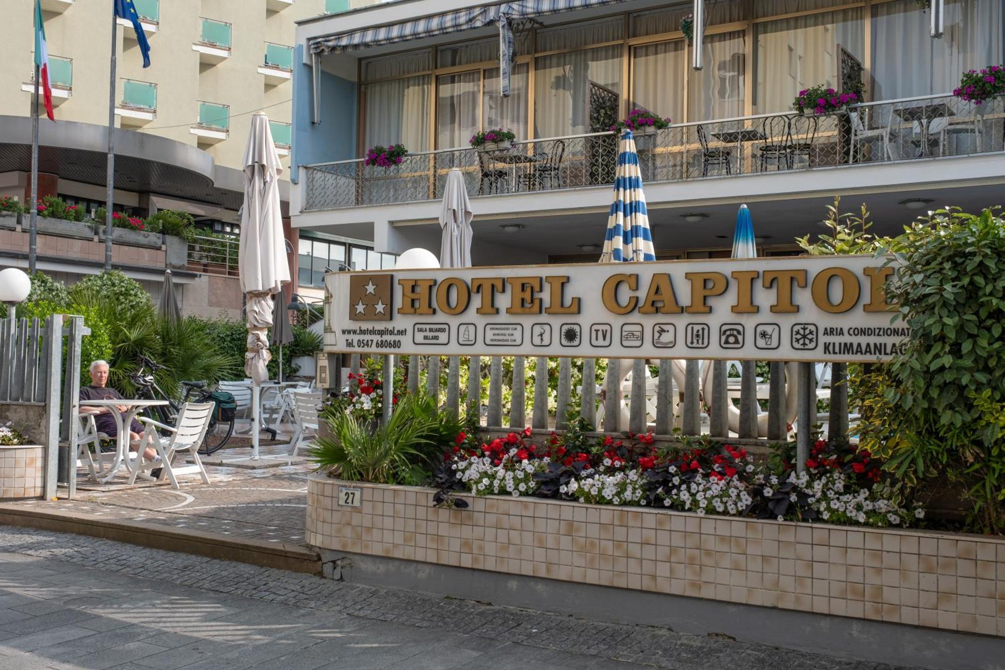 Hotel Capitol Gatteo a Mare Ngoại thất bức ảnh